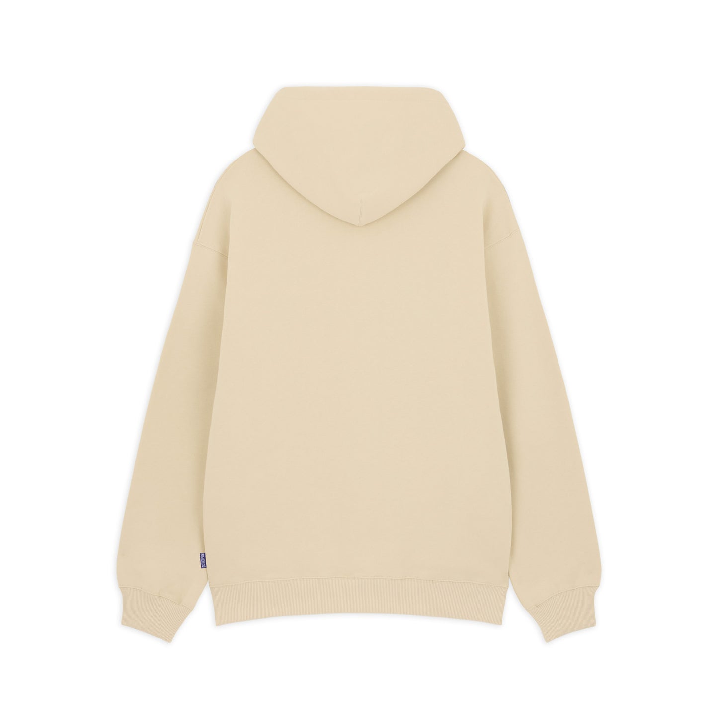 PATCHWORK HOODIE CREAM