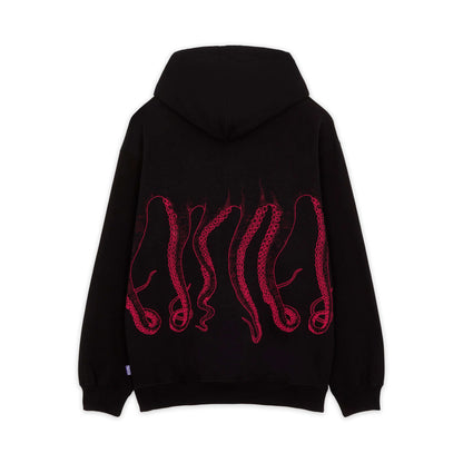 OUTLINE LOGO HOODIE BLACK OCTOPUS €40.0