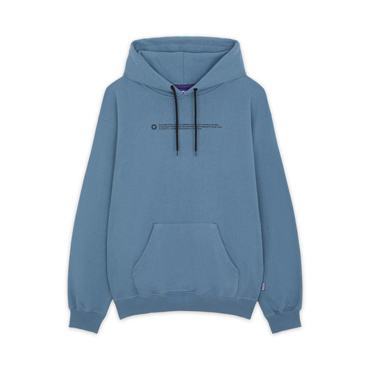 OUTLINE LOGO HOODIE STORMY