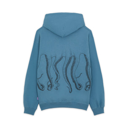 OUTLINE LOGO HOODIE STORMY