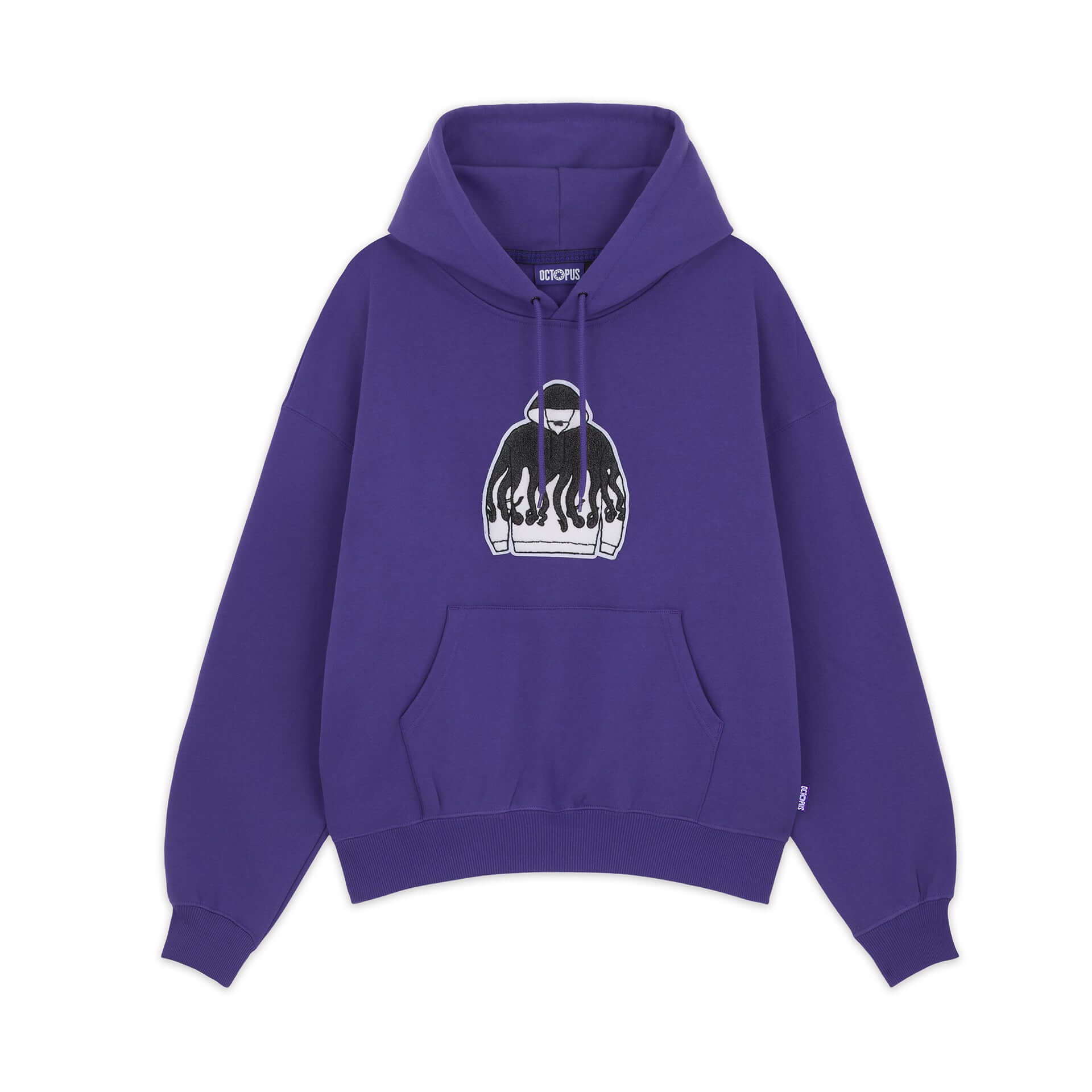 ICONIC HOODIE PURPLE OCTOPUS €44.0