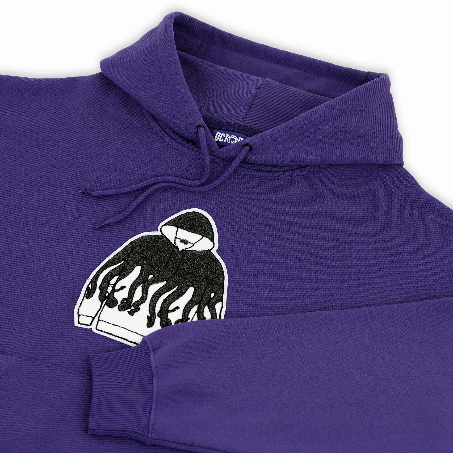 ICONIC HOODIE PURPLE OCTOPUS €44.0