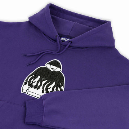 ICONIC HOODIE PURPLE OCTOPUS €44.0