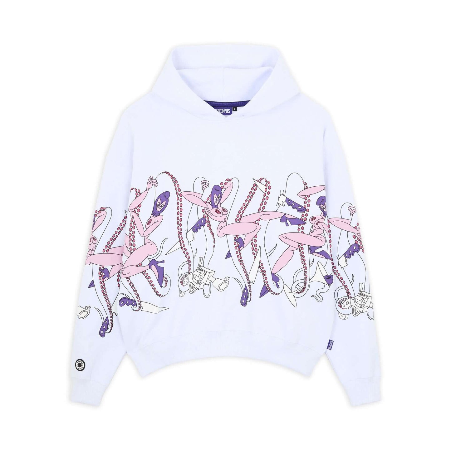 OCTOPUS BY ALOHA PROJECT LOVE HOODIE WHITE OCTOPUS €48.0