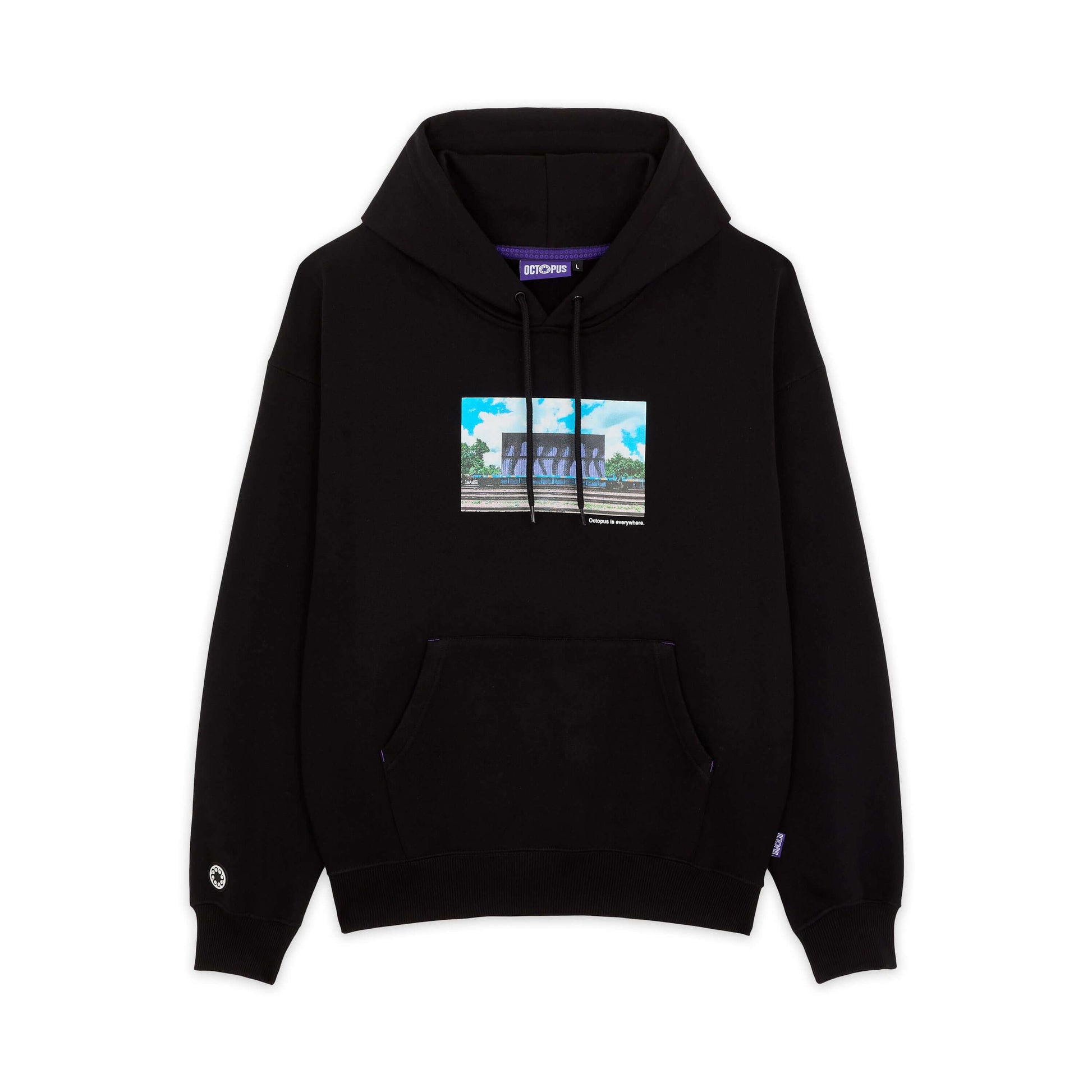 FR8 HOODIE BLACK OCTOPUS €44.0