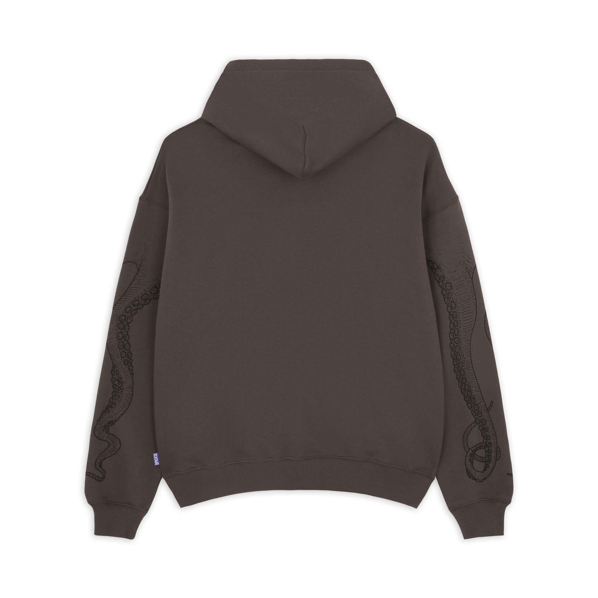 EVERYWHERE HOODIE BROWN OCTOPUS €44.0