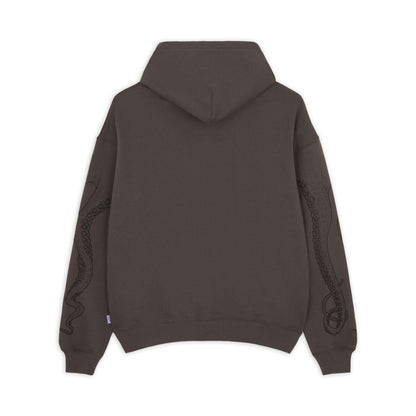 EVERYWHERE HOODIE BROWN OCTOPUS €44.0