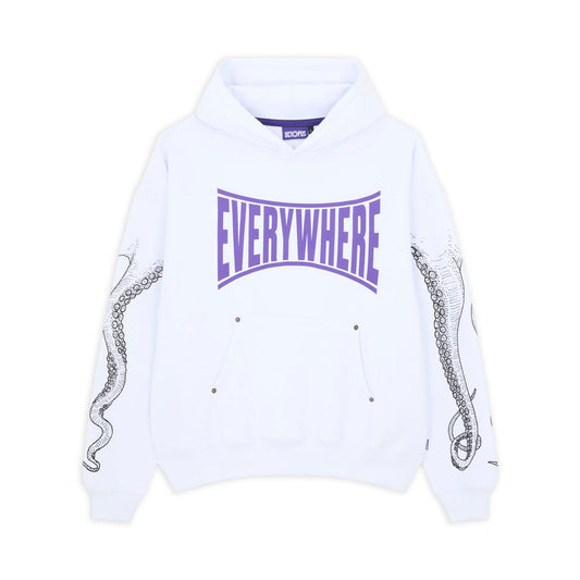 EVERYWHERE HOODIE WHITE