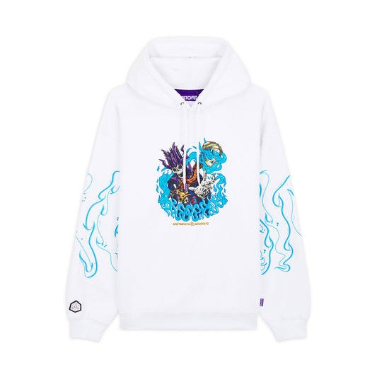 DUNGEONS & DRAGONS OCTOPUS LICH KING HOODIE WHITE