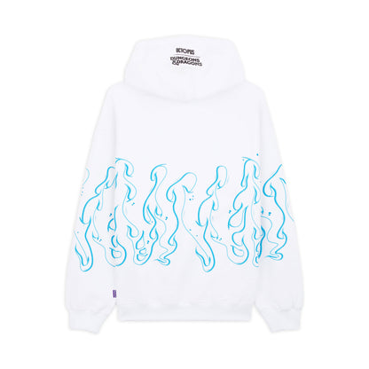 DUNGEONS & DRAGONS OCTOPUS LICH KING HOODIE WHITE