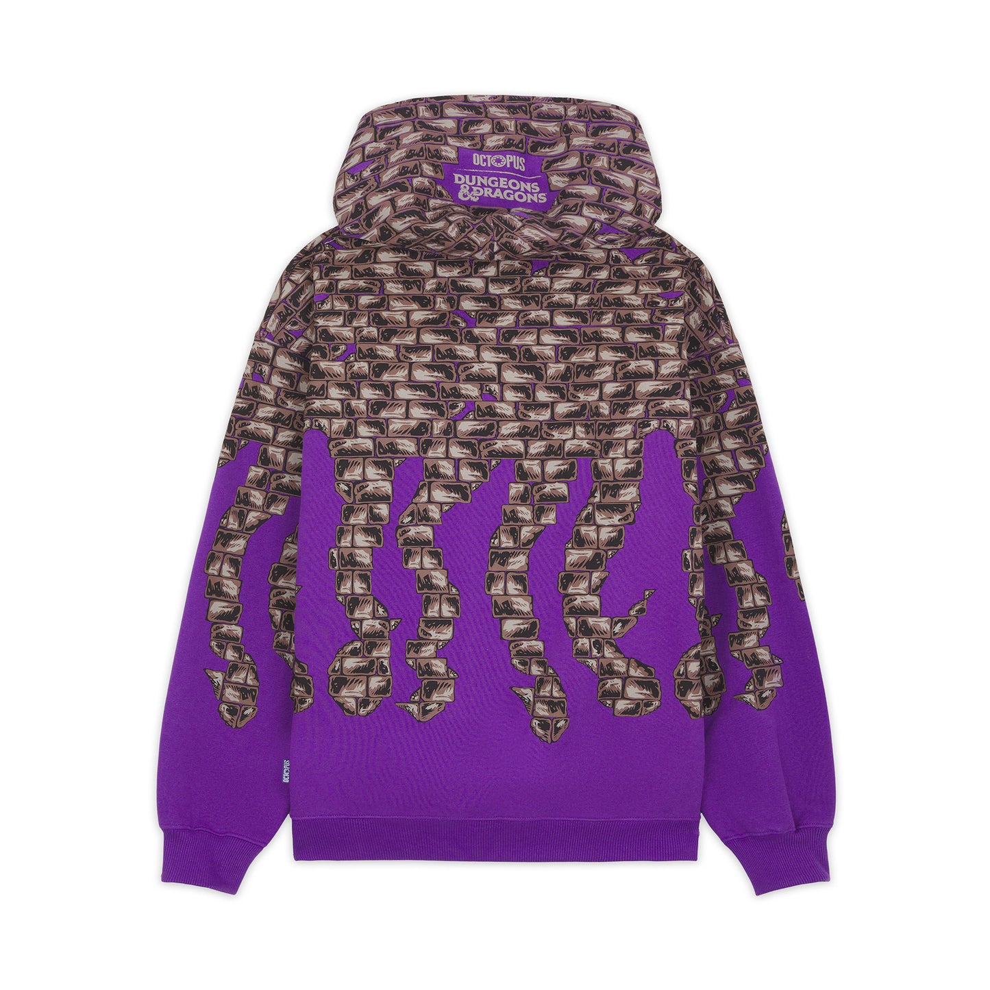 DUNGEONS & DRAGONS OCTOPUS LOGO PORTAL HOODIE PURPLE