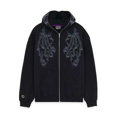 MAGIC: THE GATHERING SWAMP BAT FULL ZIP HOODIE BLACK