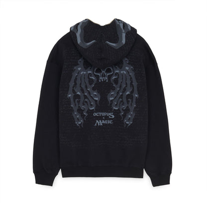 MAGIC: THE GATHERING SWAMP BAT FULL ZIP HOODIE BLACK