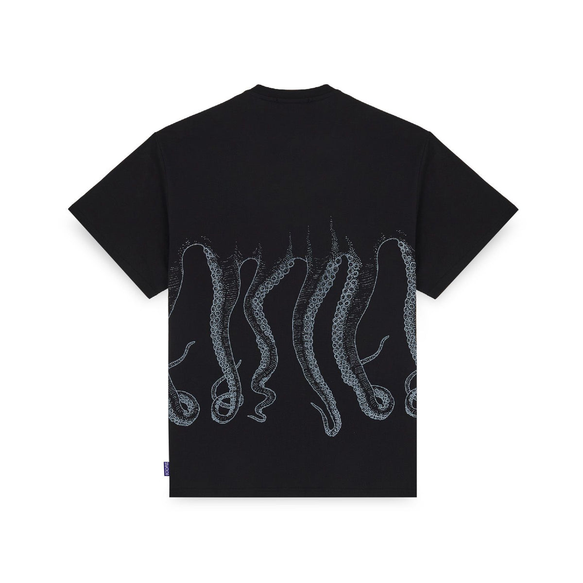 OCTOPUS OUTLINE TEE BLACK