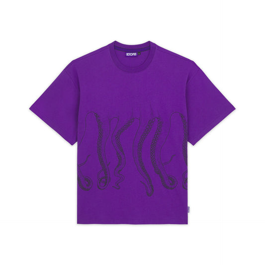 OCTOPUS OUTLINE TEE PURPLE