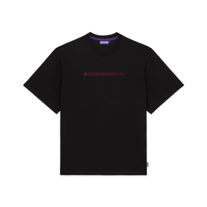 OUTLINE LOGO TEE BLACK