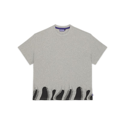 OCTOPUS LOWER TEE LIGHT GREY