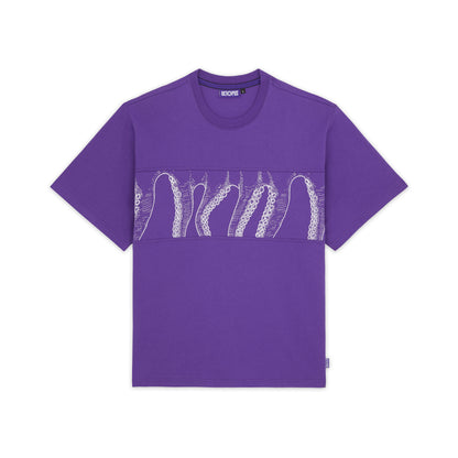 OUTLINE BAND TEE PURPLE