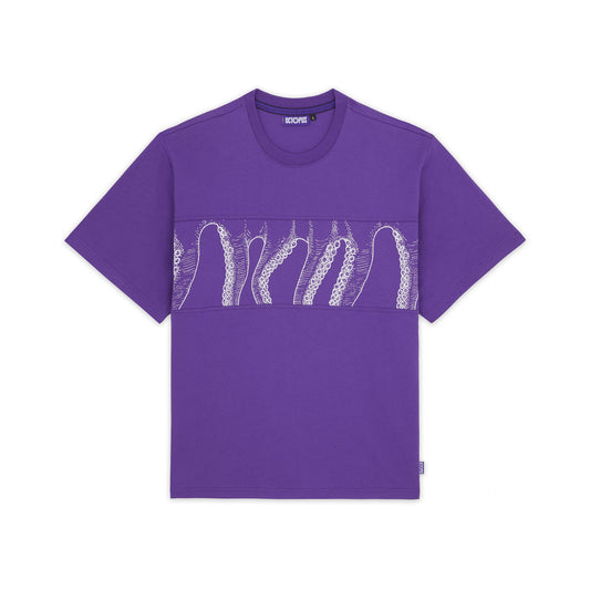 OUTLINE BAND TEE PURPLE