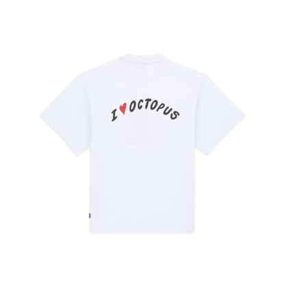 I LOVE OCTOPUS BY ALOHA PROJECT TEE WHITE OCTOPUS €18.0