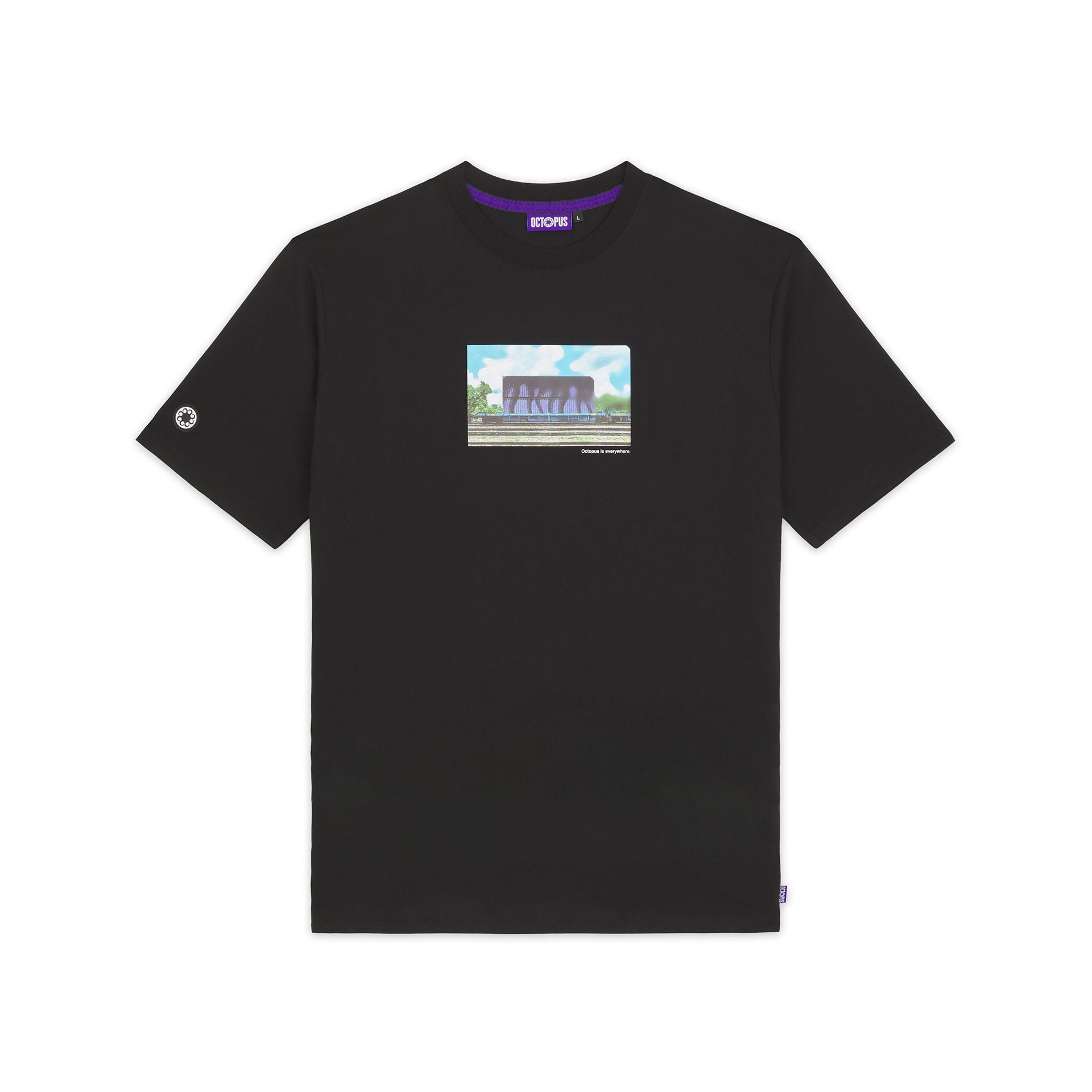 FR8 TEE BLACK OCTOPUS €20.0