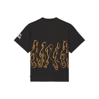 DUNGEONS &amp; DRAGONS OCTOPUS RED DRAGON TEE BLACK