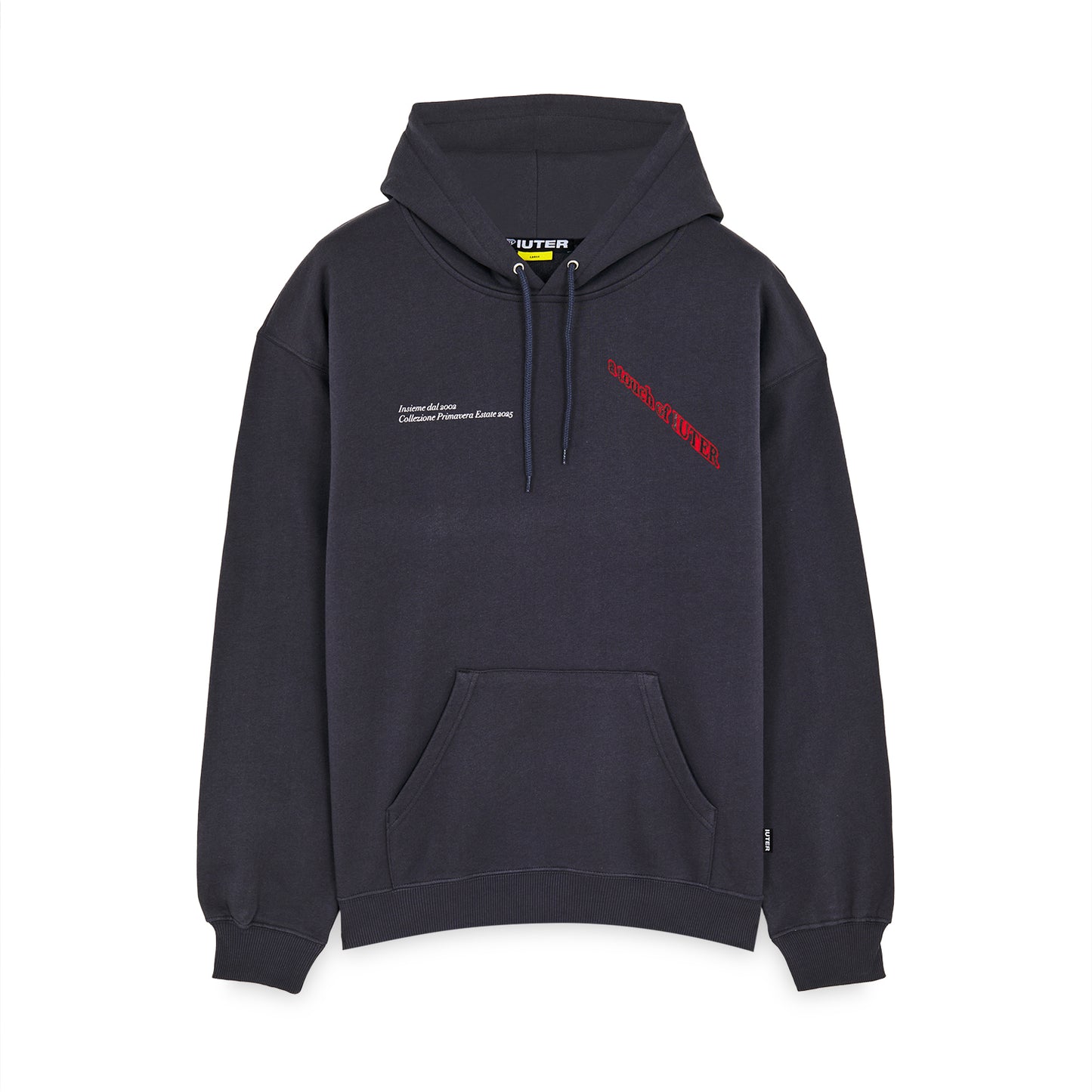 NYMPH HOODIE ASPHALT
