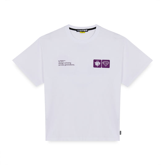 CIRCLE TEE WHITE
