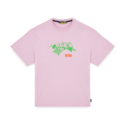 NEVER ALONE TEE PALEPINK
