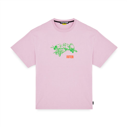NEVER ALONE TEE PALEPINK