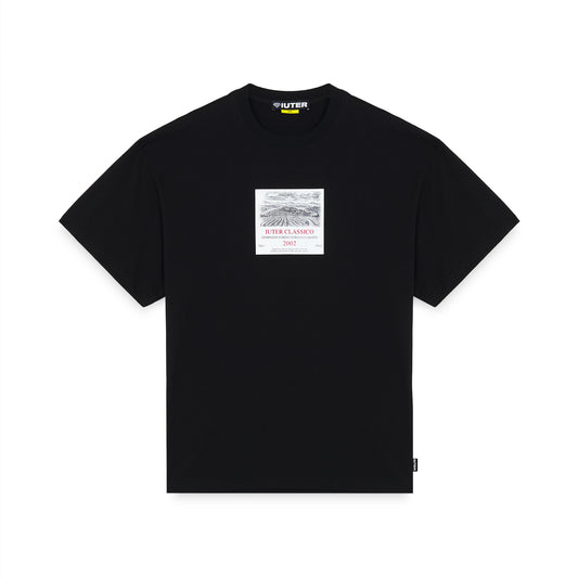 IUTER CLASSIC TEE BLACK
