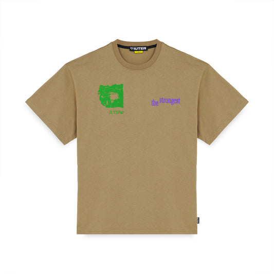 STRONGEST TEE DARK EARTH