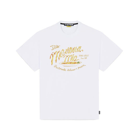 IUTER MAMMA MIA - PASTASCIUTTA TEE BY L.A. SANTI WHITE