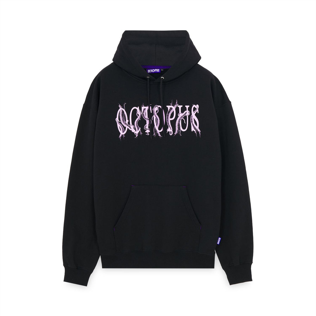 TENTACLES LOGO HOODIE BLACK