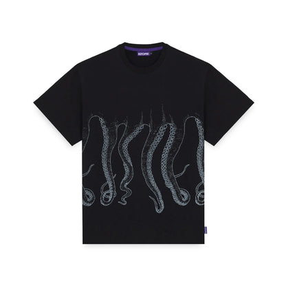 OCTOPUS OUTLINE TEE BLACK