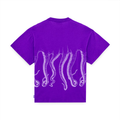 OUTLINE LOGO TEE PURPLE OCTOPUS €20.0