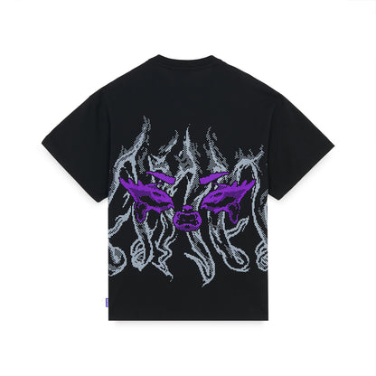 STRANGE AMBASSADOR TEE BY PLAGUE LABS BLACK