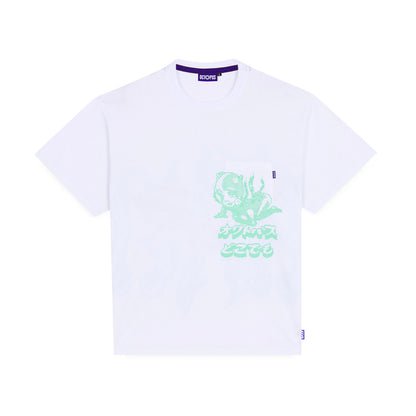 PURITY POCKET TEE BY PLAGUE LABS WHITE