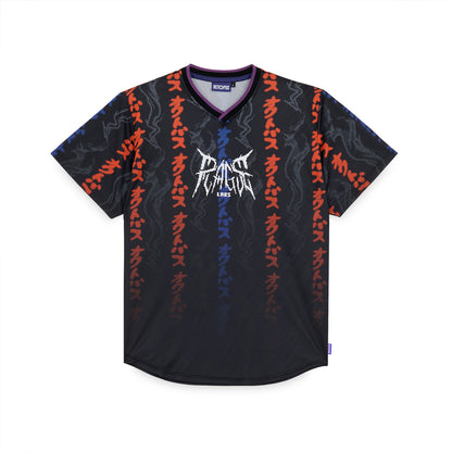 CURSED PLAYER SOCCER JERSEY BY PLAGUE LABS BLACK