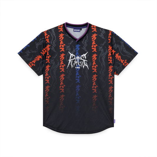 CURSED PLAYER SOCCER JERSEY BY PLAGUE LABS BLACK