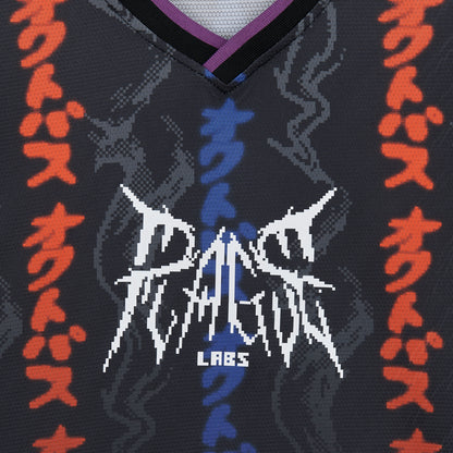 CURSED PLAYER SOCCER JERSEY BY PLAGUE LABS BLACK