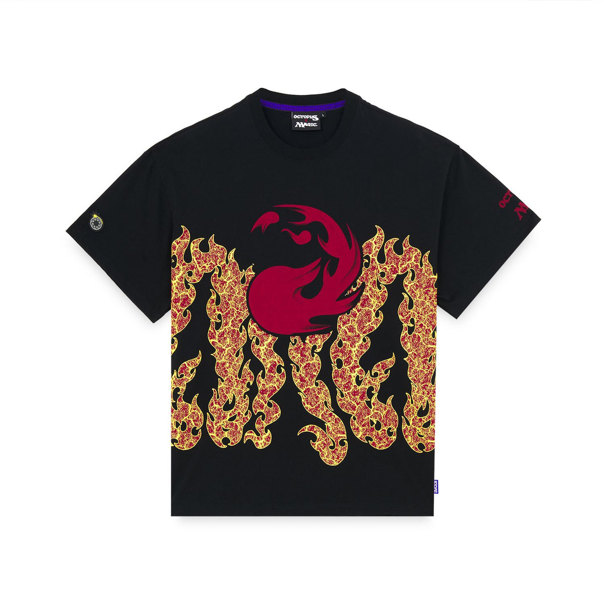 MAGIC: THE GATHERING OCTOPUS MOUNTAIN TEE BLACK