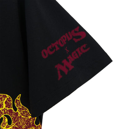 MAGIC: THE GATHERING OCTOPUS MOUNTAIN TEE BLACK