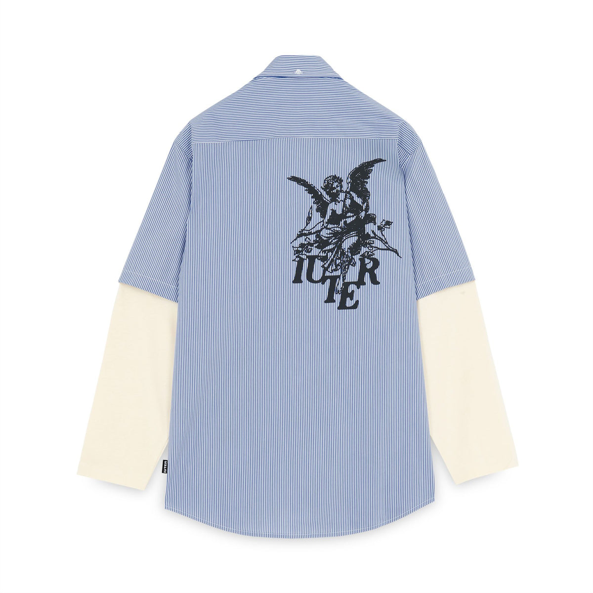 ANGEL DOUBLE LS SHIRT BLUE