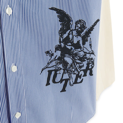 ANGEL DOUBLE LS SHIRT BLUE
