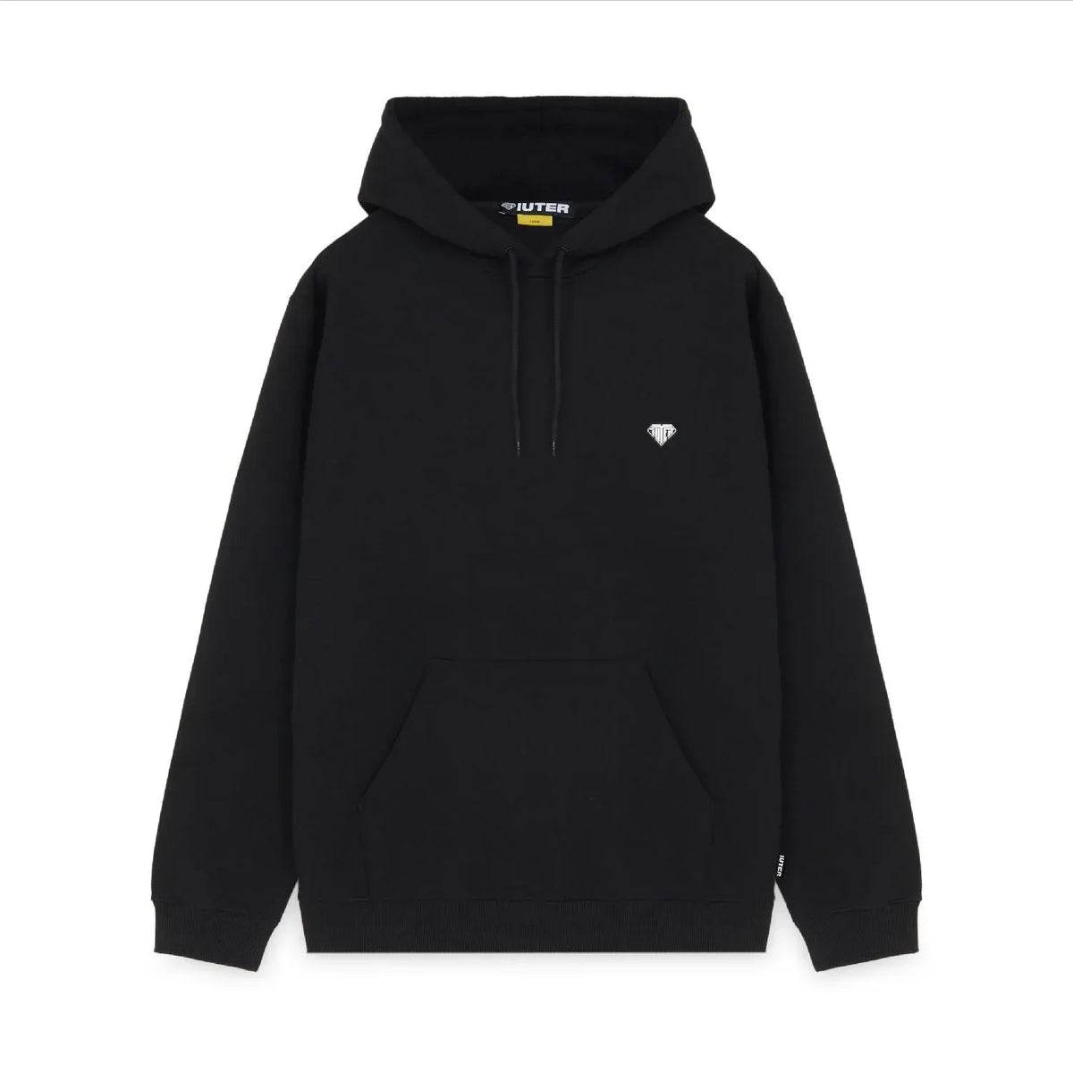 HEART LOGO HOODIE BLACK