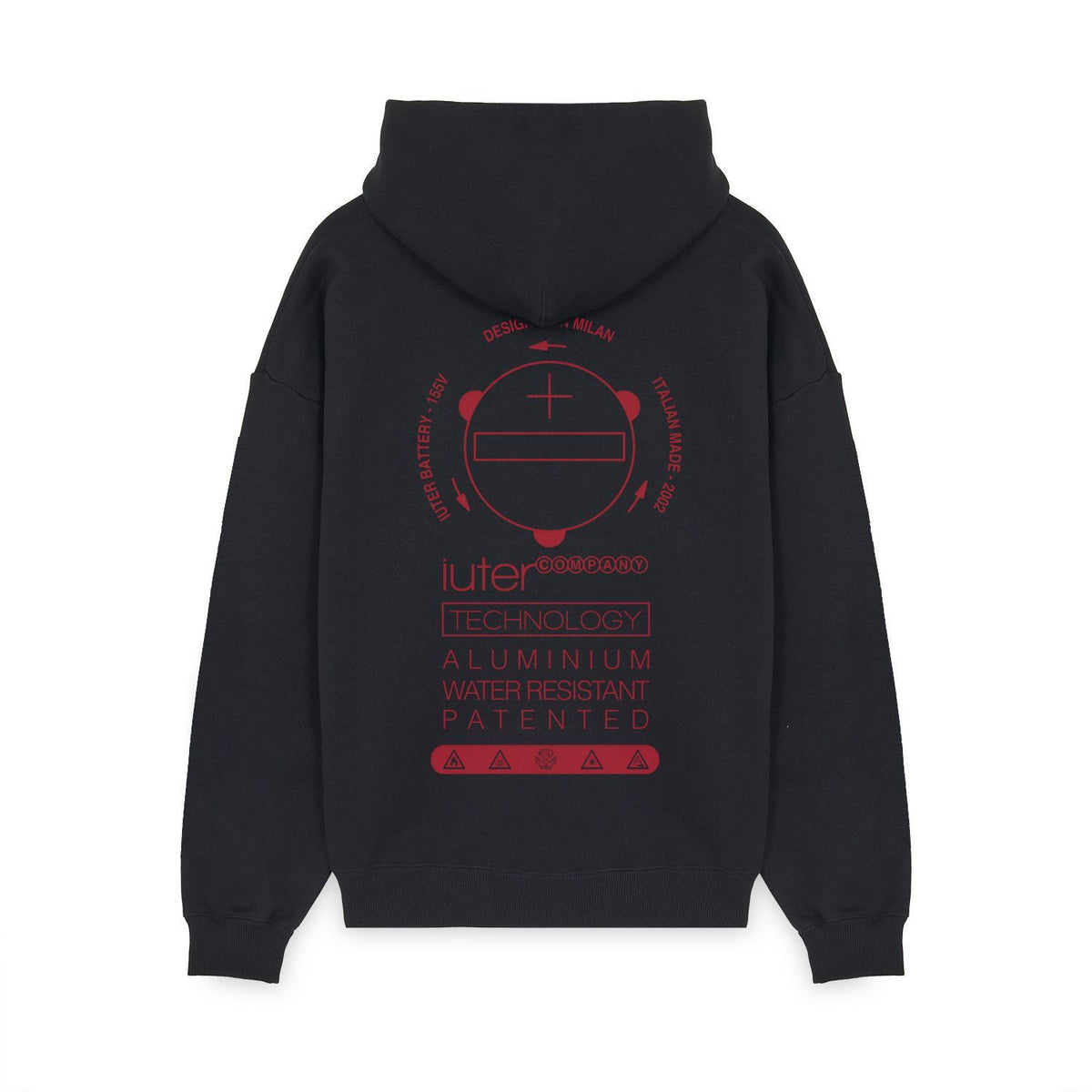 PATENTED HOODIE BLACK