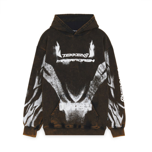 IUTER TEKKEN 8 MARRACASH - MARBLE HOODIE MARBLE BLACK