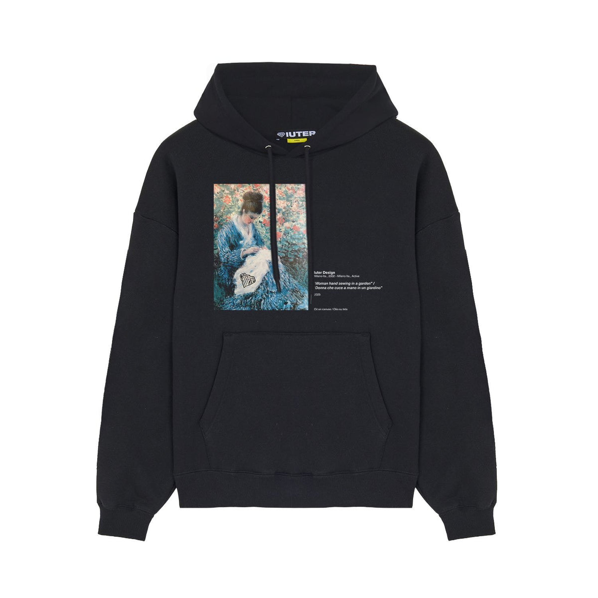 MUSEUM HOODIE BLACK
