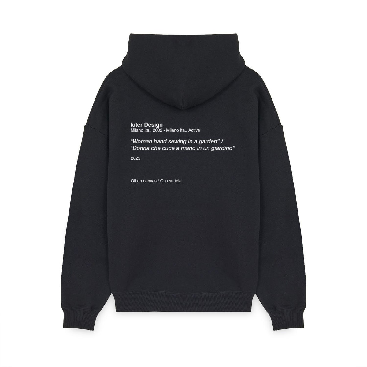 MUSEUM HOODIE BLACK